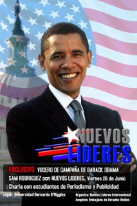 Vocero Obama Nuevos Lideres