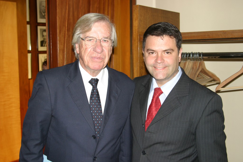 Vicepresidente Uruguay & Presidente Rodrigo Eitel