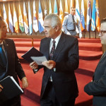 Presidente de Corea, Sec.General Cepal y Rodrigo Eitel